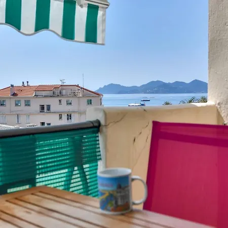 Immogroom - Sea View - Balcony - 5 Min From The - Ac - Wifi Appartement *