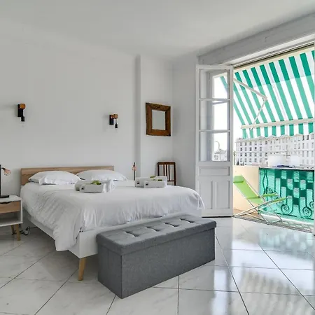 Immogroom - Sea View - Balcony - 5 Min From The - Ac - Wifi Appartement Cannes